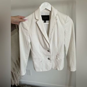 Size 00 Banana Republic Blazer White